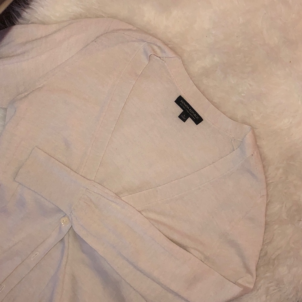 Creamy Beige Banana Republic Cardigan